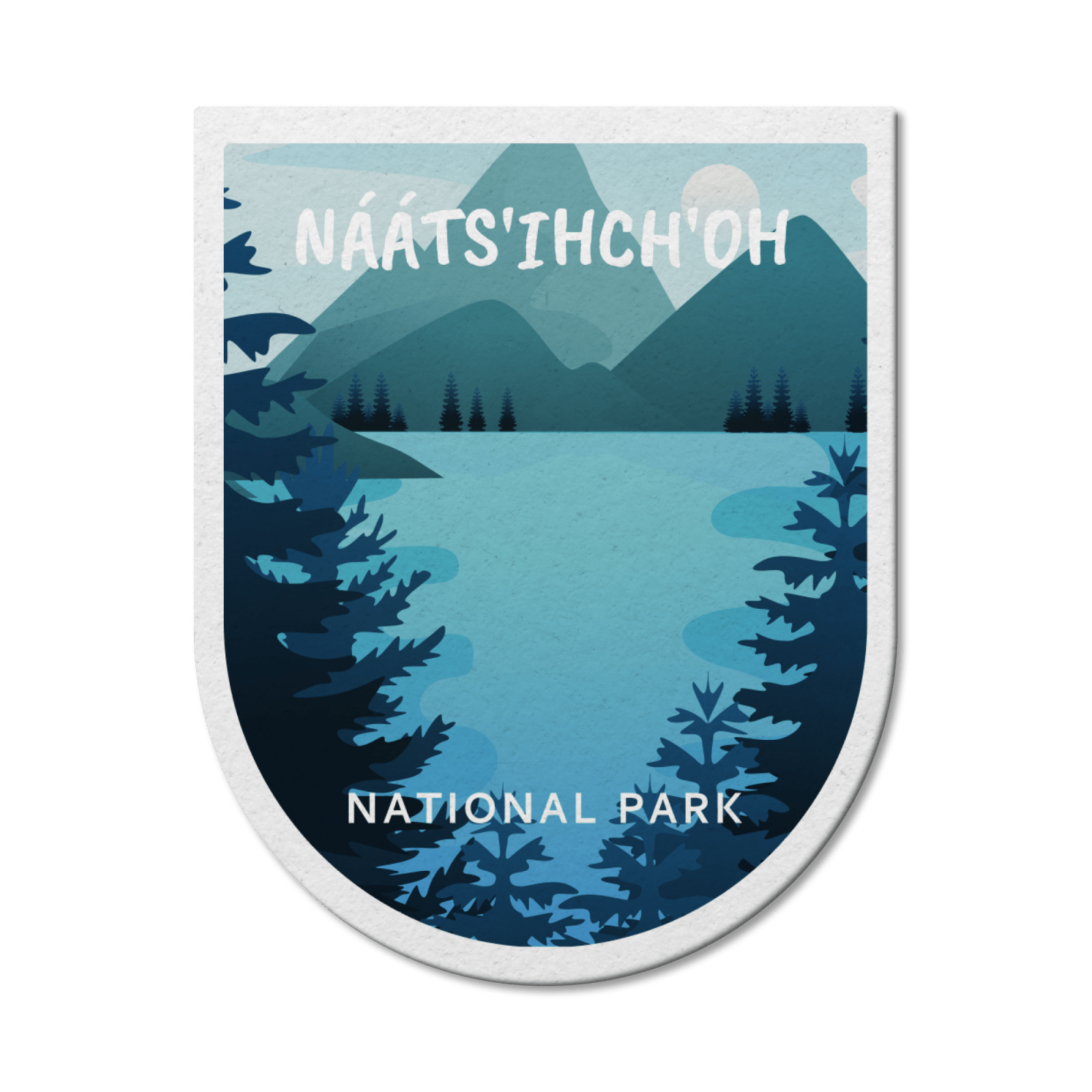 Naats'ihch'oh National Park of Canada Waterproof Vinyl Sticker, Canada Parks