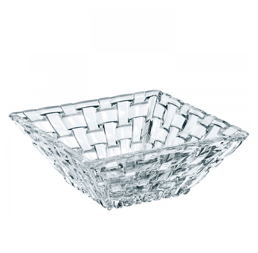 Nachtmann - BOSSA NOVA : 1 assiette carrée + 4 bols carrés (lot de 5)