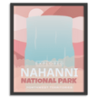 Nahanni National Park 'Explored' Poster, Canada Parks