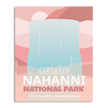 Nahanni National Park 'Explored' Poster, Canada Parks