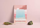 Nahanni National Park 'Explored' Poster, Canada Parks