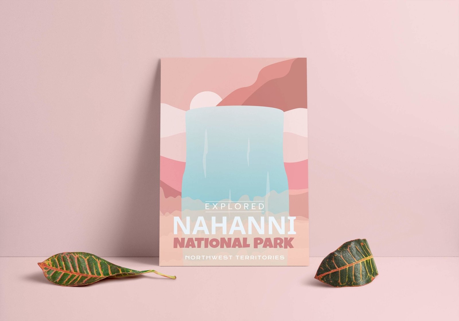 Nahanni National Park 'Explored' Poster, Canada Parks