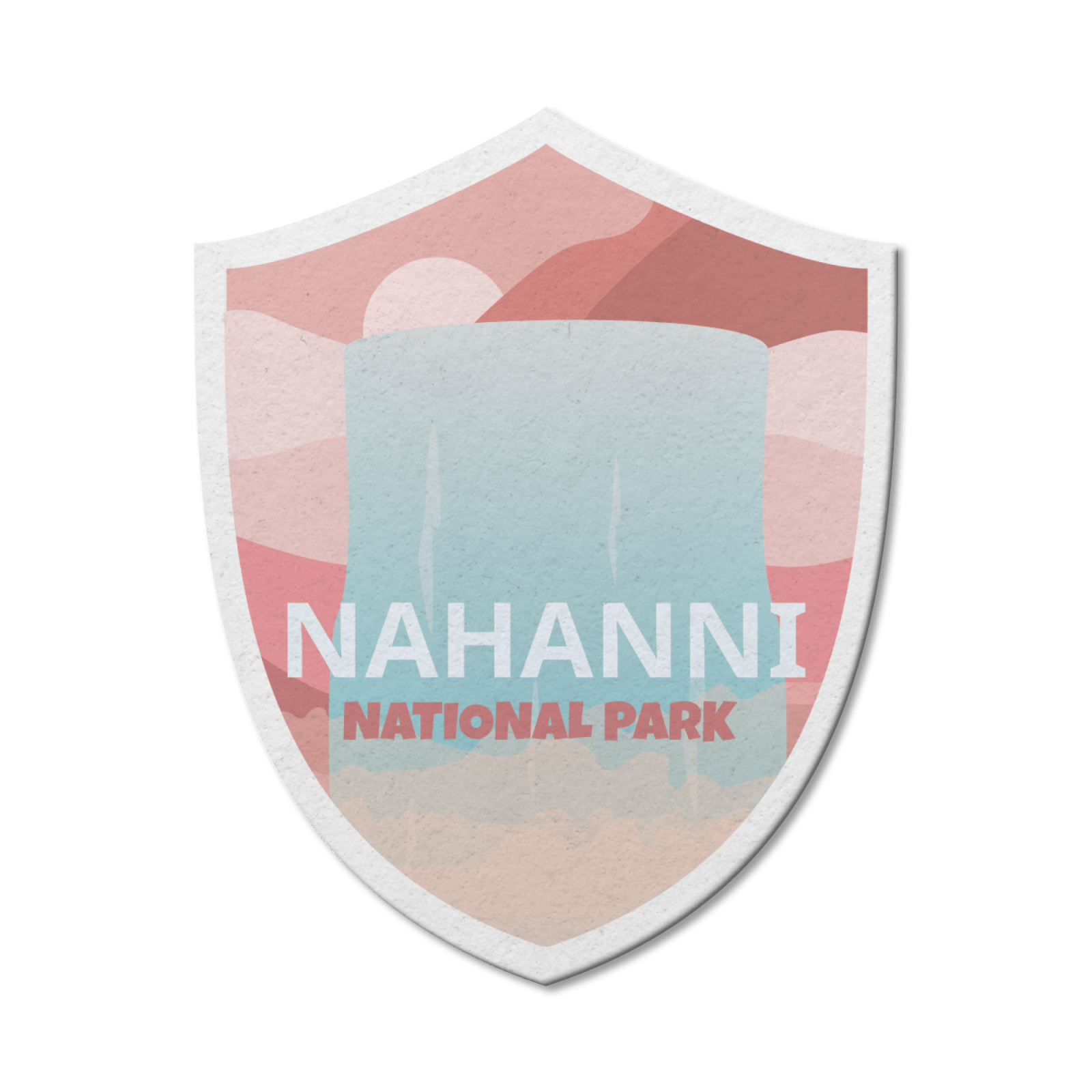 Nahanni National Park of Canada Waterproof Vinyl Sticker, Canada Parks