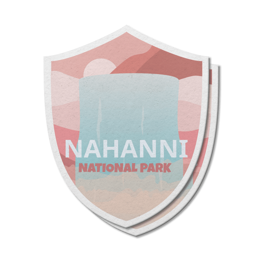 Nahanni National Park of Canada Waterproof Vinyl Sticker, Canada Parks