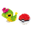 Caterpie & Pokeball (Nanoblock)