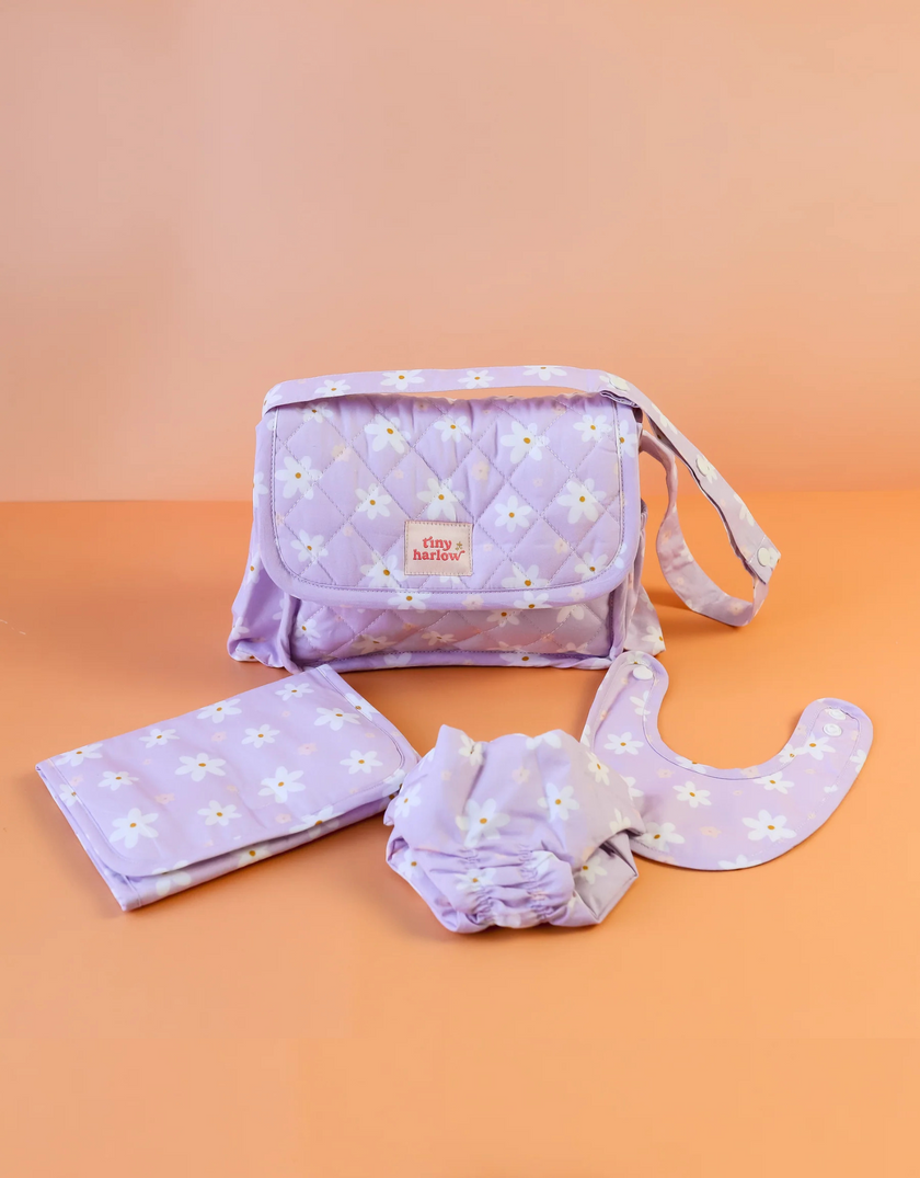 Convertible Diaper Bag - Daisy - Tiny Harlow