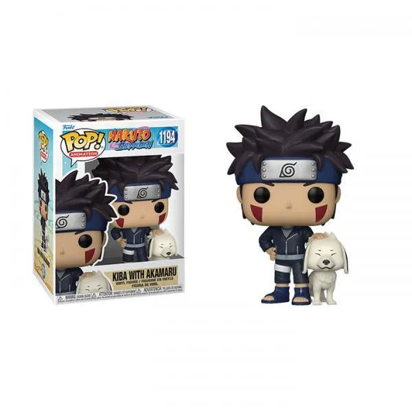 Naruto Kiba with Akamaru Pop! Vinyl Figure