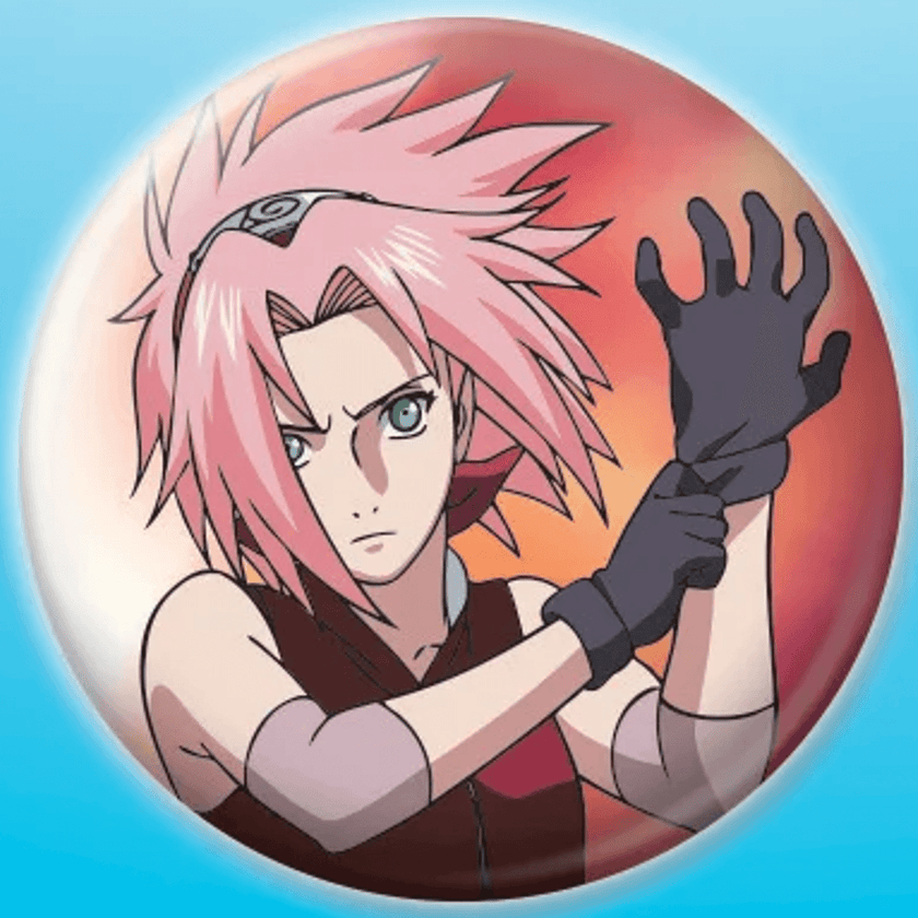 Naruto Sakura Button
