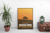 National Park 'Explored' Digital Poster, Canada Parks