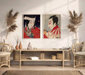 Natori Shunsen Kabuki Actor Prints: Japanese Shin Hanga Ukiyoe Poster Set