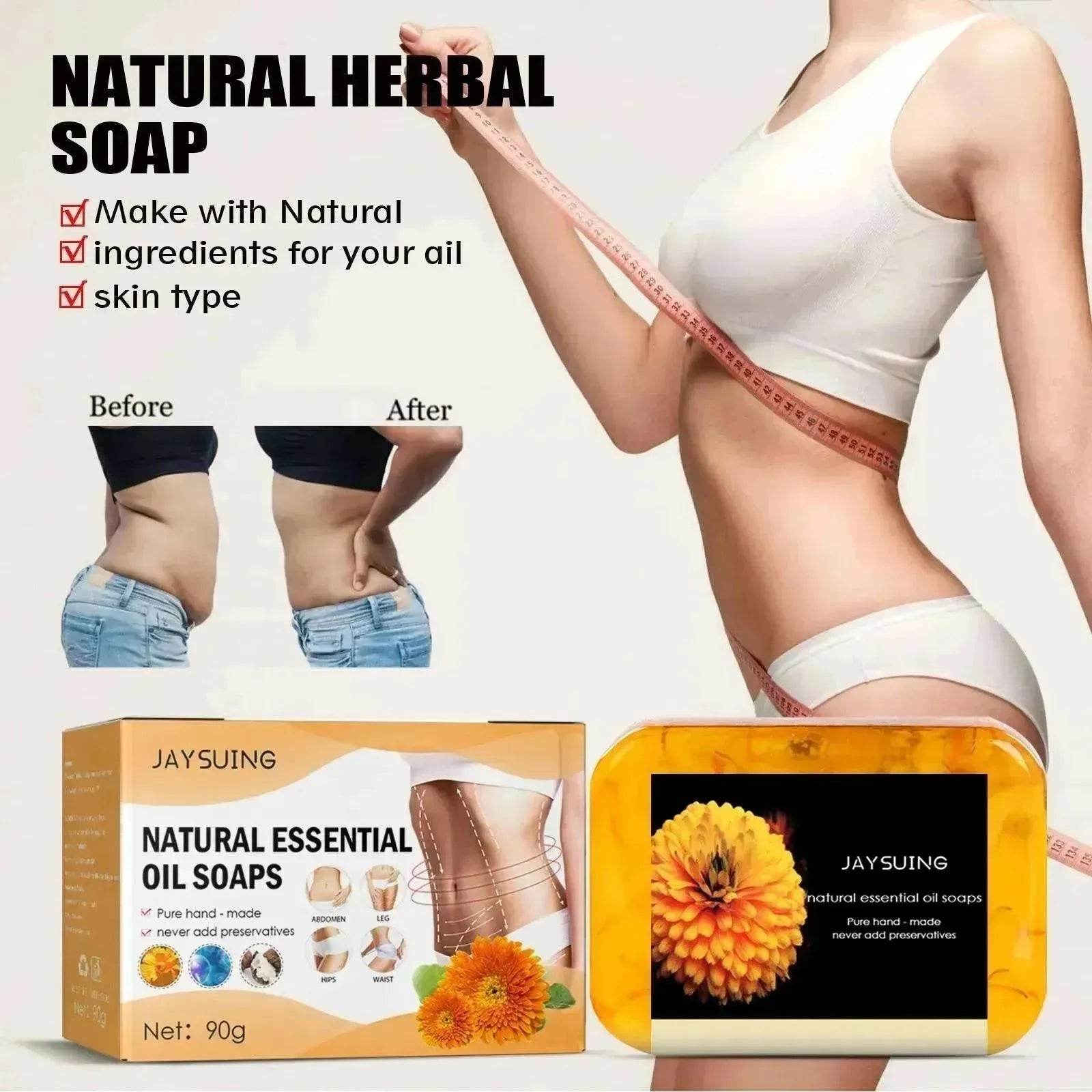 Natural Essential Oil Body Bath Soap Cleans And Tightens The Skin