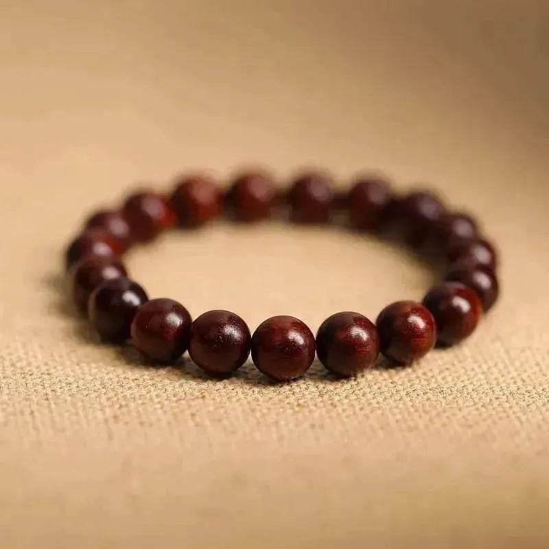 Natural Pterocarpus Santalinus Bead Bracelet For Men And Women Couple