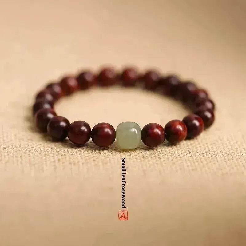 Natural Pterocarpus Santalinus Bead Bracelet For Men And Women Couple