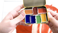 Watercolour pans (Set of 15)