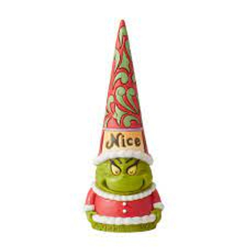 Naughty & Nice Gnome Grinch Jim Shore