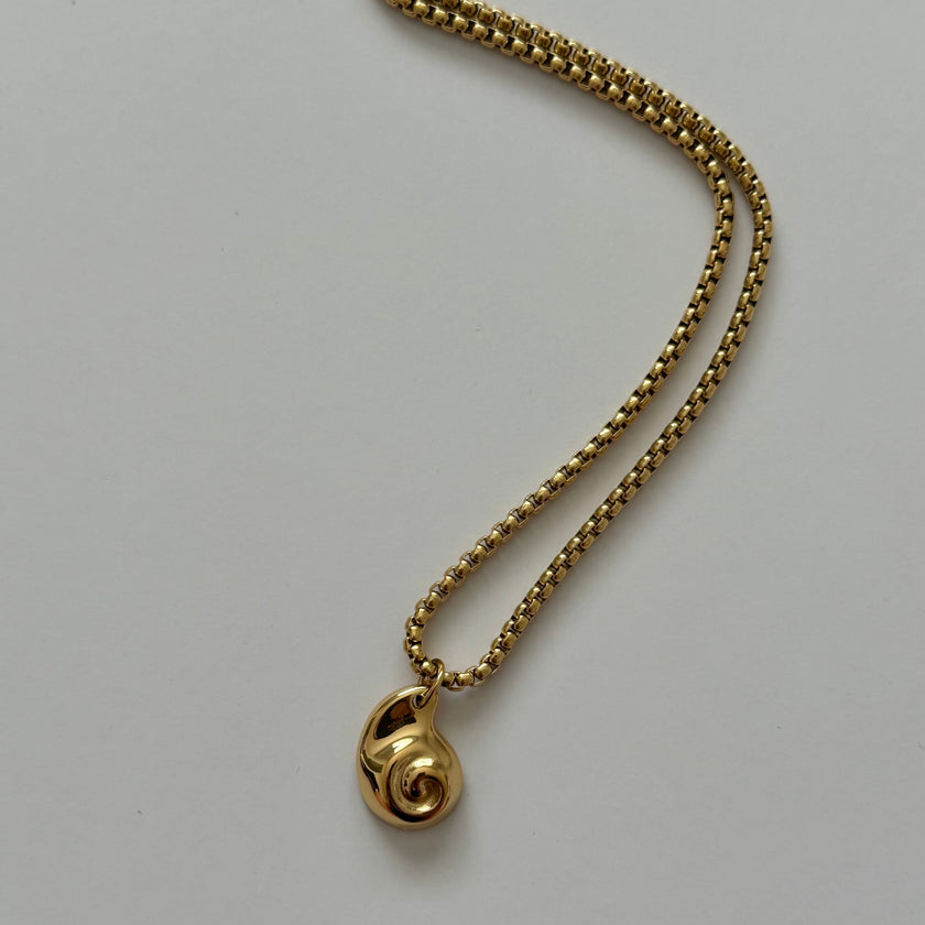 Nautilus Necklace- Gold