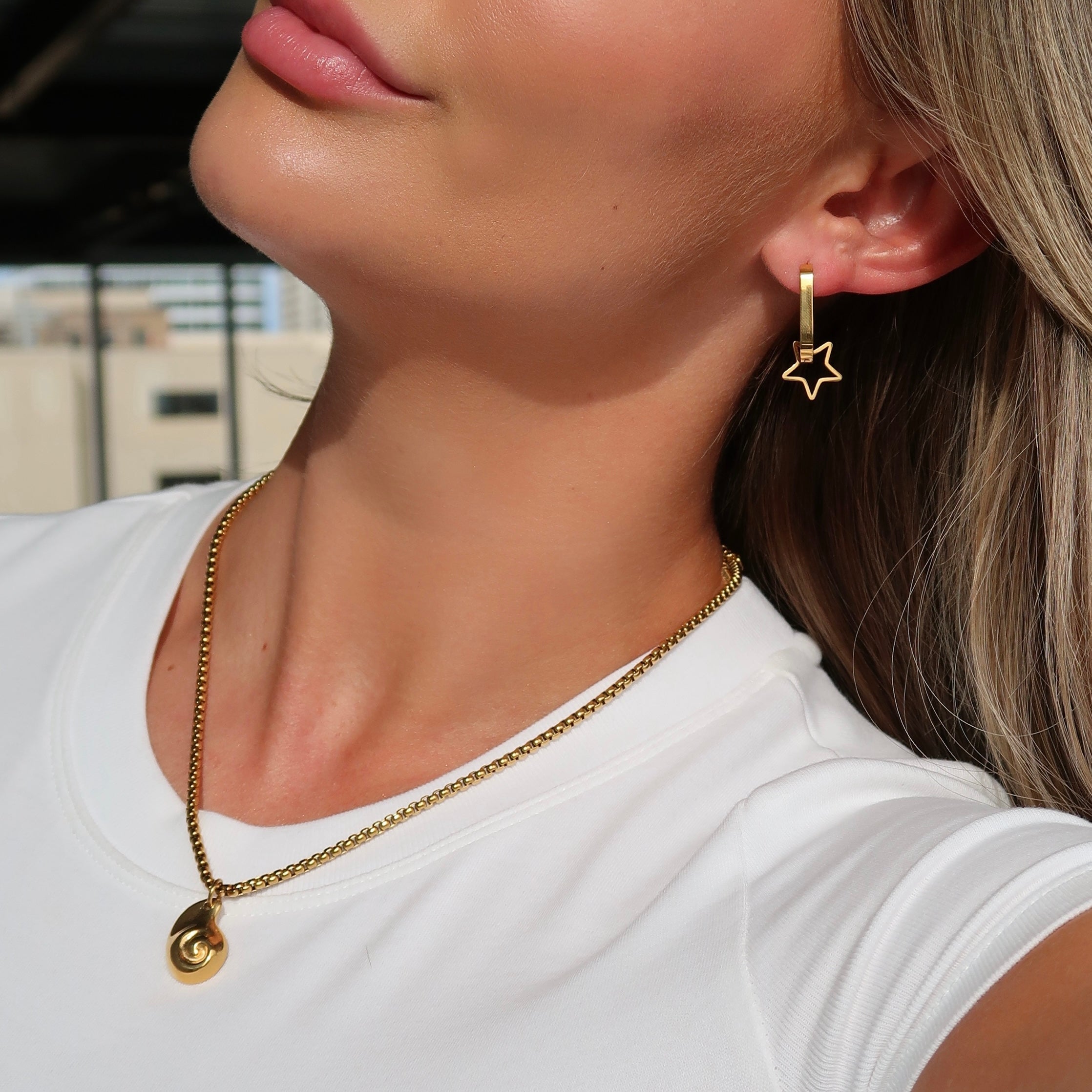 Nautilus Necklace- Silver