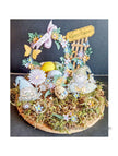 Nellie Snellen • Nellie's Cuties Clear Stamp Easter Gnome with Flowers