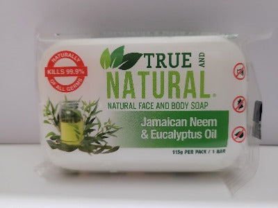 True and Natural Soap Neem & Eucalyptus