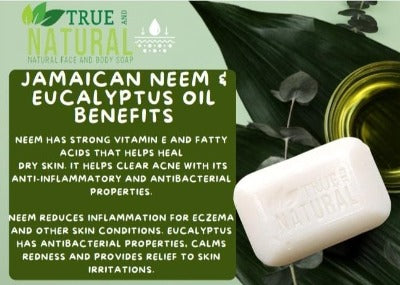 True and Natural Soap Neem & Eucalyptus
