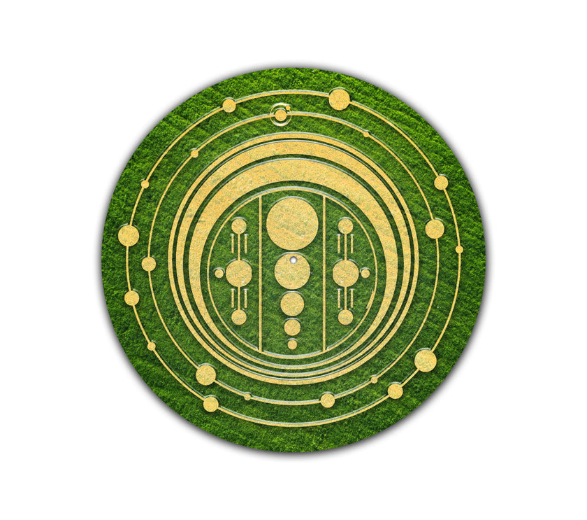 Crop Circle Turntable Slipmat