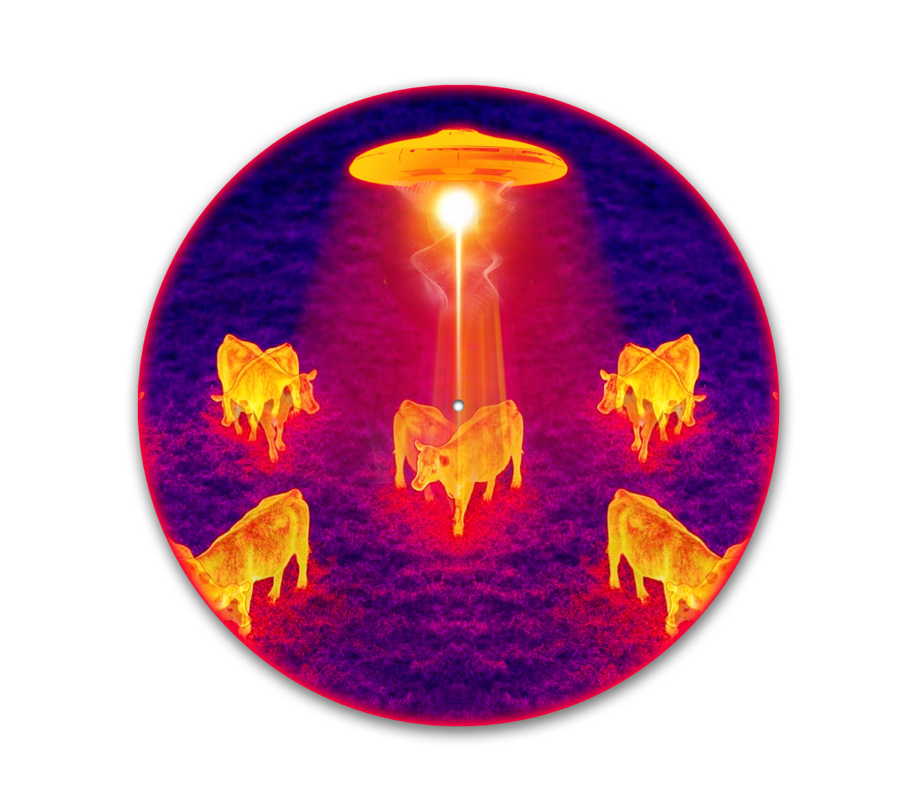 Abduction Turntable Slipmat