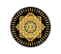 Golden Octagram Turntable Slipmat
