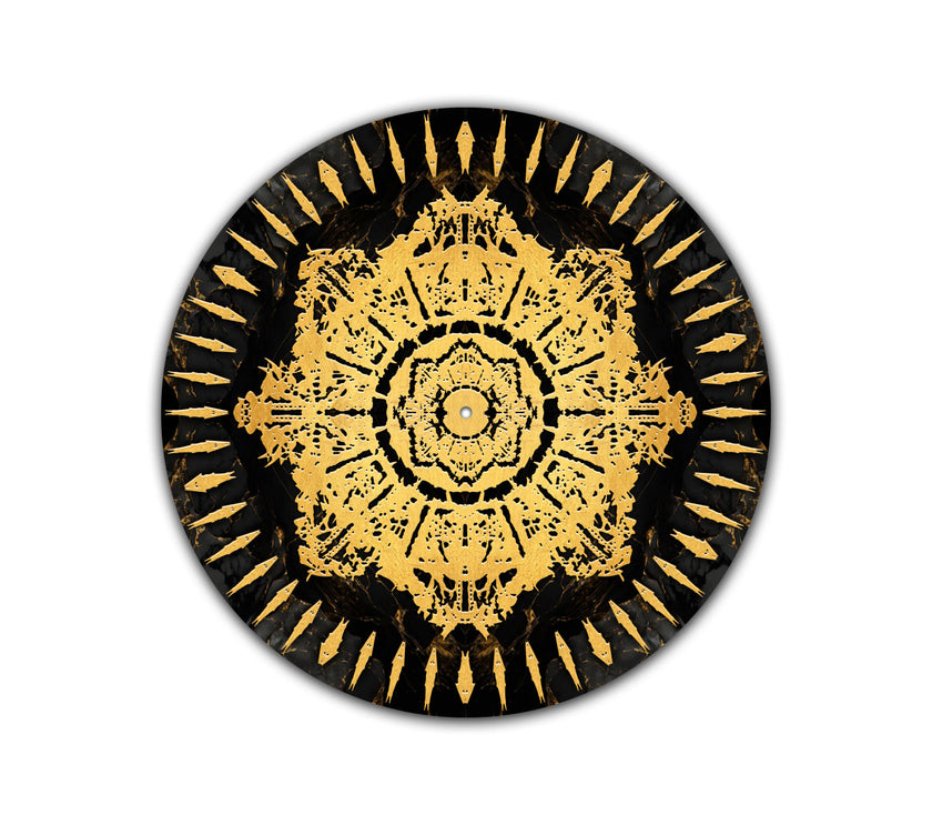 Golden Octagram Turntable Slipmat