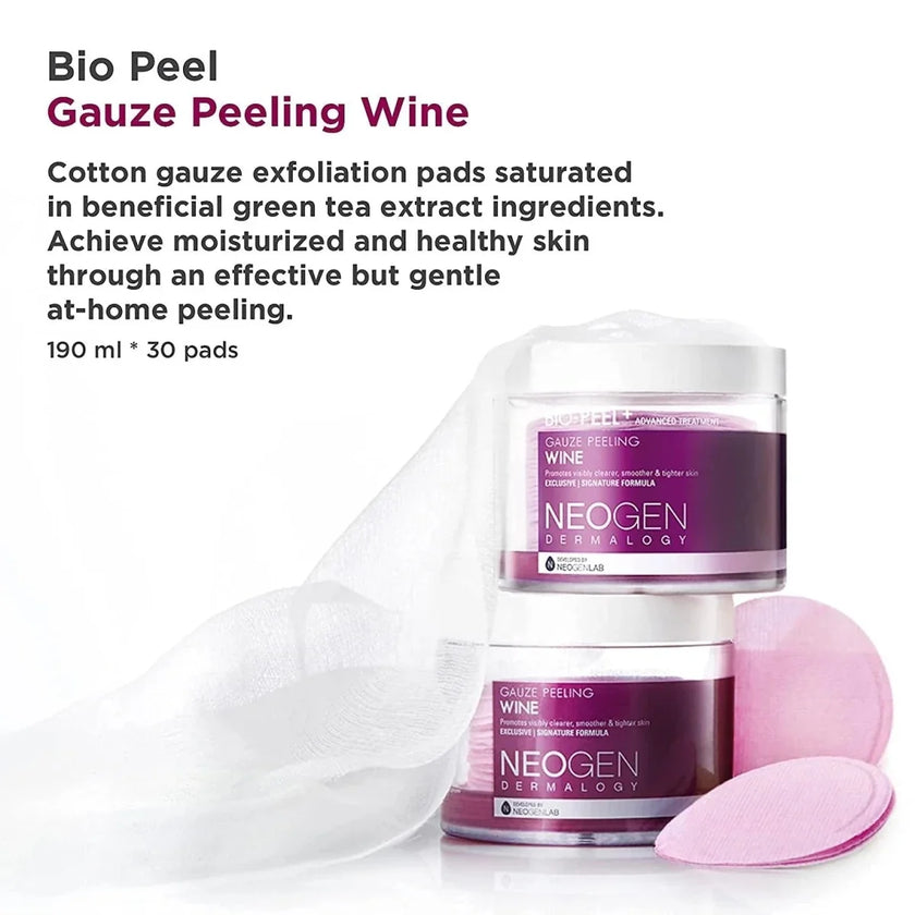 Neogen Bio Peel Gauze Peeling Wine 30pcs / 200ml