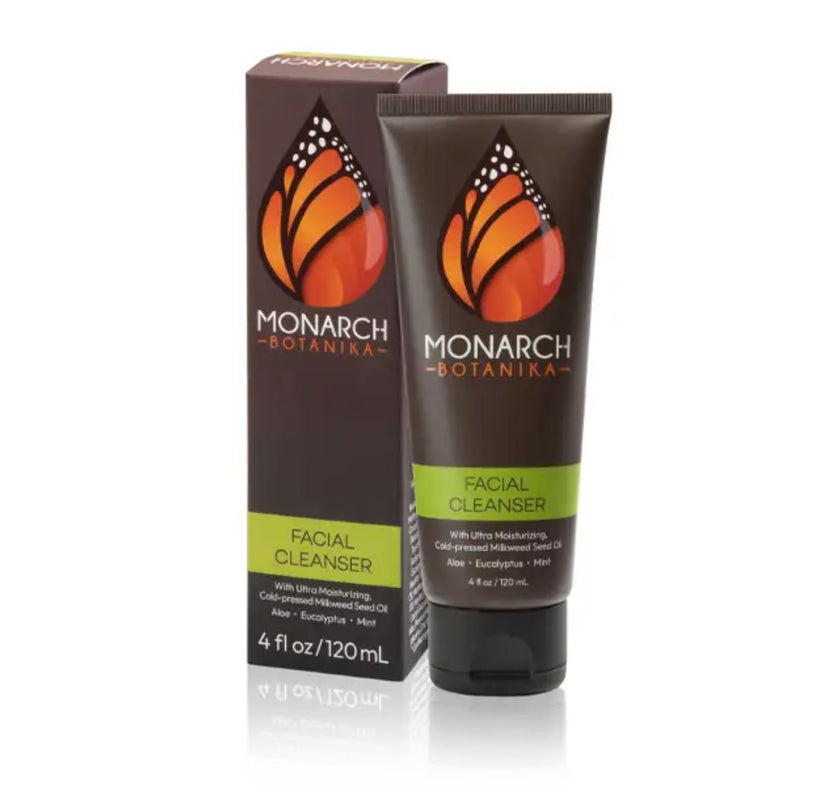 Nettoyant visage d'huile d'asclépiade - par Monarch Botanika
