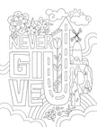 Girl Power Coloring Book for Kids (Spiral Edition)