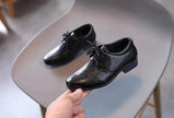 New British Style Lace-up Children's Shoes