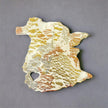 New Brunswick Fridge Magnet Handmade from Clay & Mixed Foil Flakes