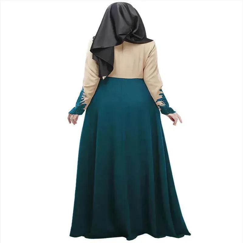 New color matching Arab  long skirt