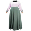 New color matching Arab  long skirt