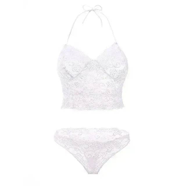 New lingerie Charming perspective pajamas set Sling lace lingerie