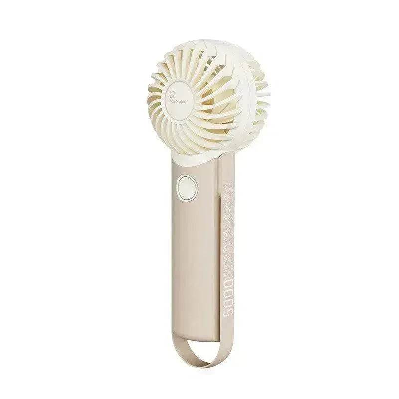 New High Speed Hand Held Fan Cooler Portable Air Conditioner Portable Fan Rechargeable Mini Air Conditioner