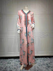 New Hot Diamond Arab  Print Dress