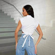 New Lace-up Trendy shirt  tank Top For Women