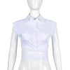 New Lace-up Trendy shirt  tank Top For Women