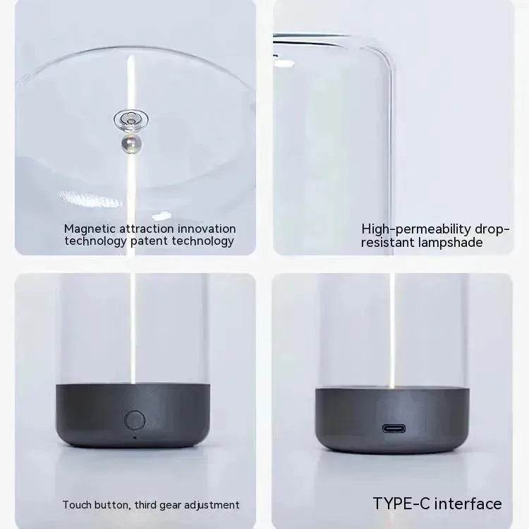 New LED Camping Light Type-c Rechargeable Portable Night Light With High Transparency And Anti Drop Creative Atmosphere Light