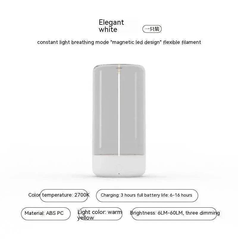 New LED Camping Light Type-c Rechargeable Portable Night Light With High Transparency And Anti Drop Creative Atmosphere Light