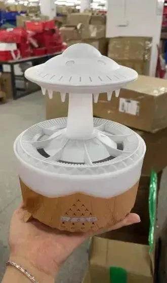 New UFO Raindrop Humidifier Water Drop Air Humidifier USB Aromatherapy Essential Oils Aroma Air Diffuser Household Mist Maker Home Decor