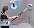 2 Brush pack Tub Scrub brush w/ extra  tops