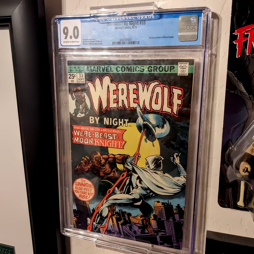 Comic Book Wall Display Mount – CGC & CBCS Graded Slabs (Set of 2)