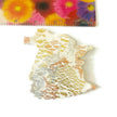 Newfoundland Fridge Magnet Handmade from Clay & Mixed Foil Flakes