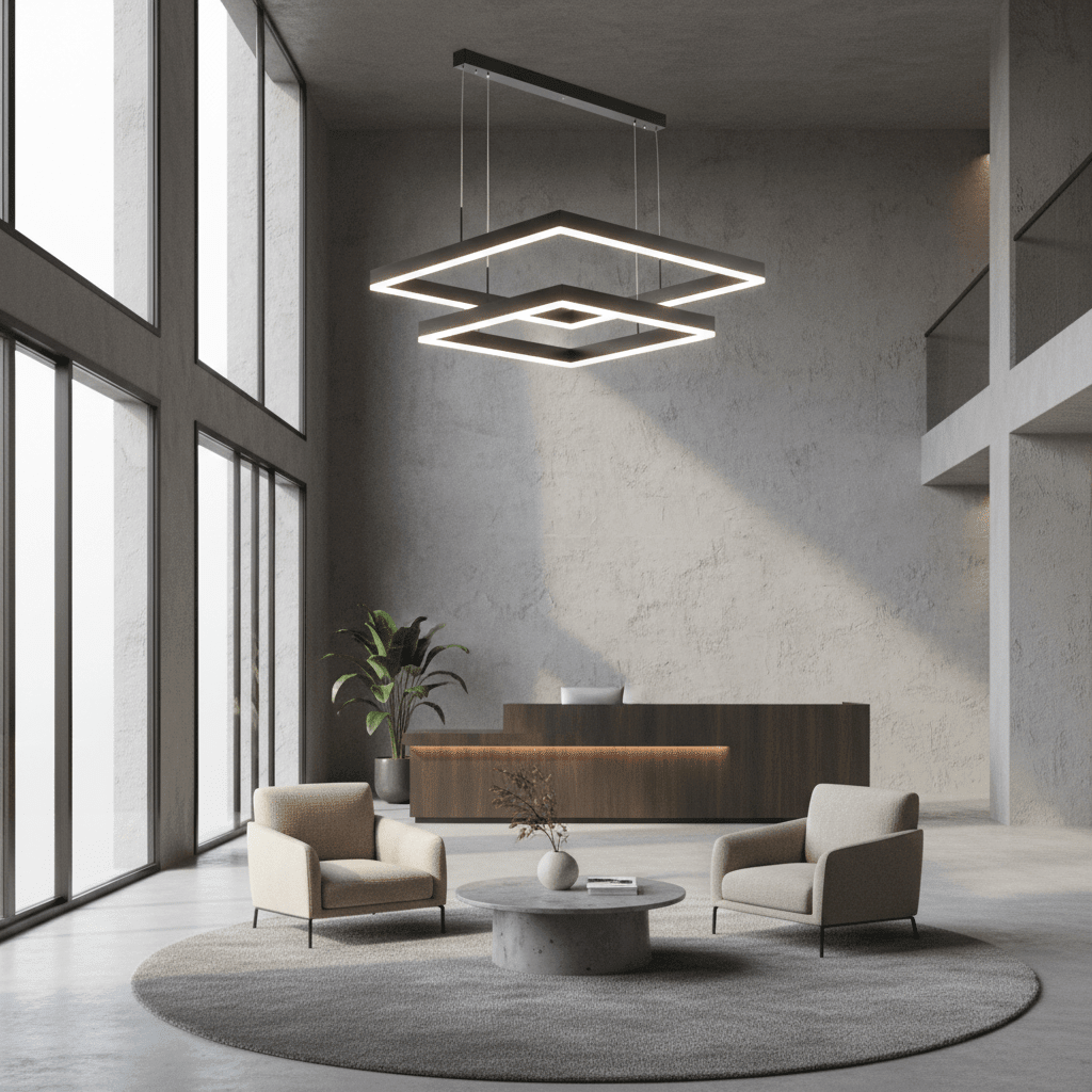 Nexus Geometric LED Chandelier
