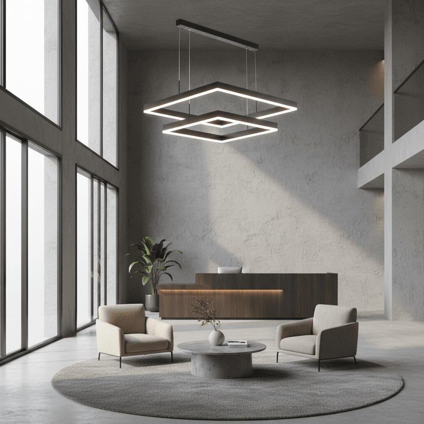 Nexus Geometric LED Chandelier