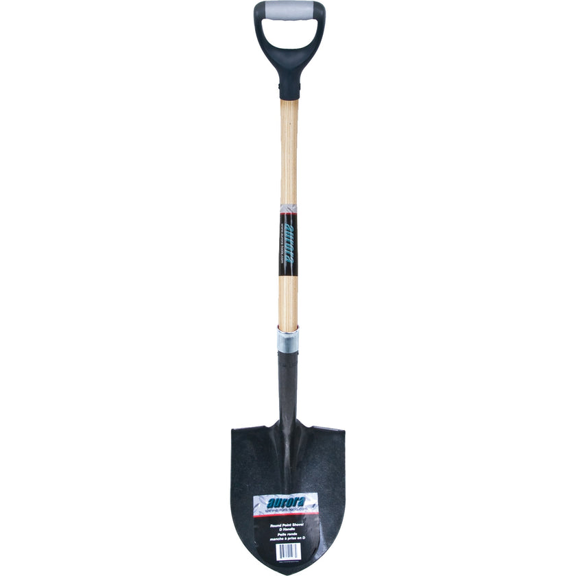 Heavy-Duty Round Point Shovel