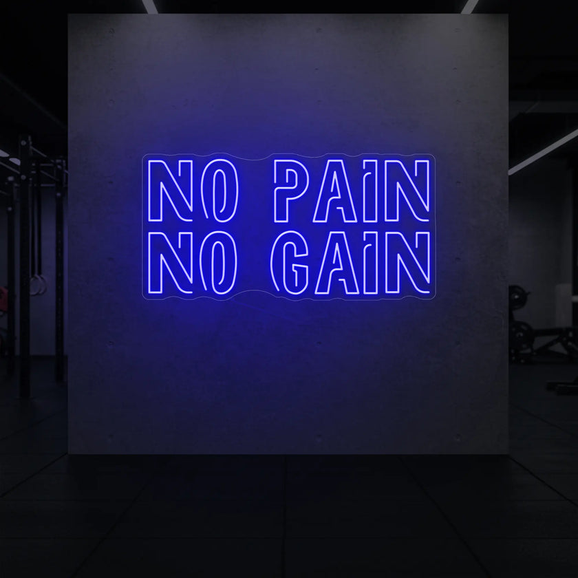 NO PAIN NO GAIN Neon Sign